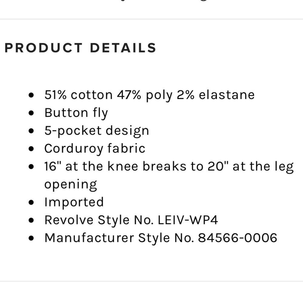 Levi’s Ribcage Flare Cord Jeans in Caramel Cafe - Picture 6 of 13